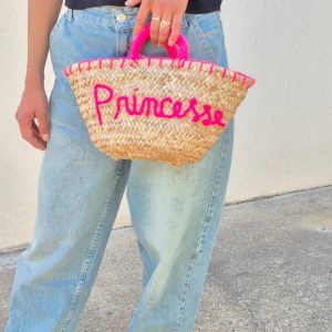 Panier Princesse - doum naturel