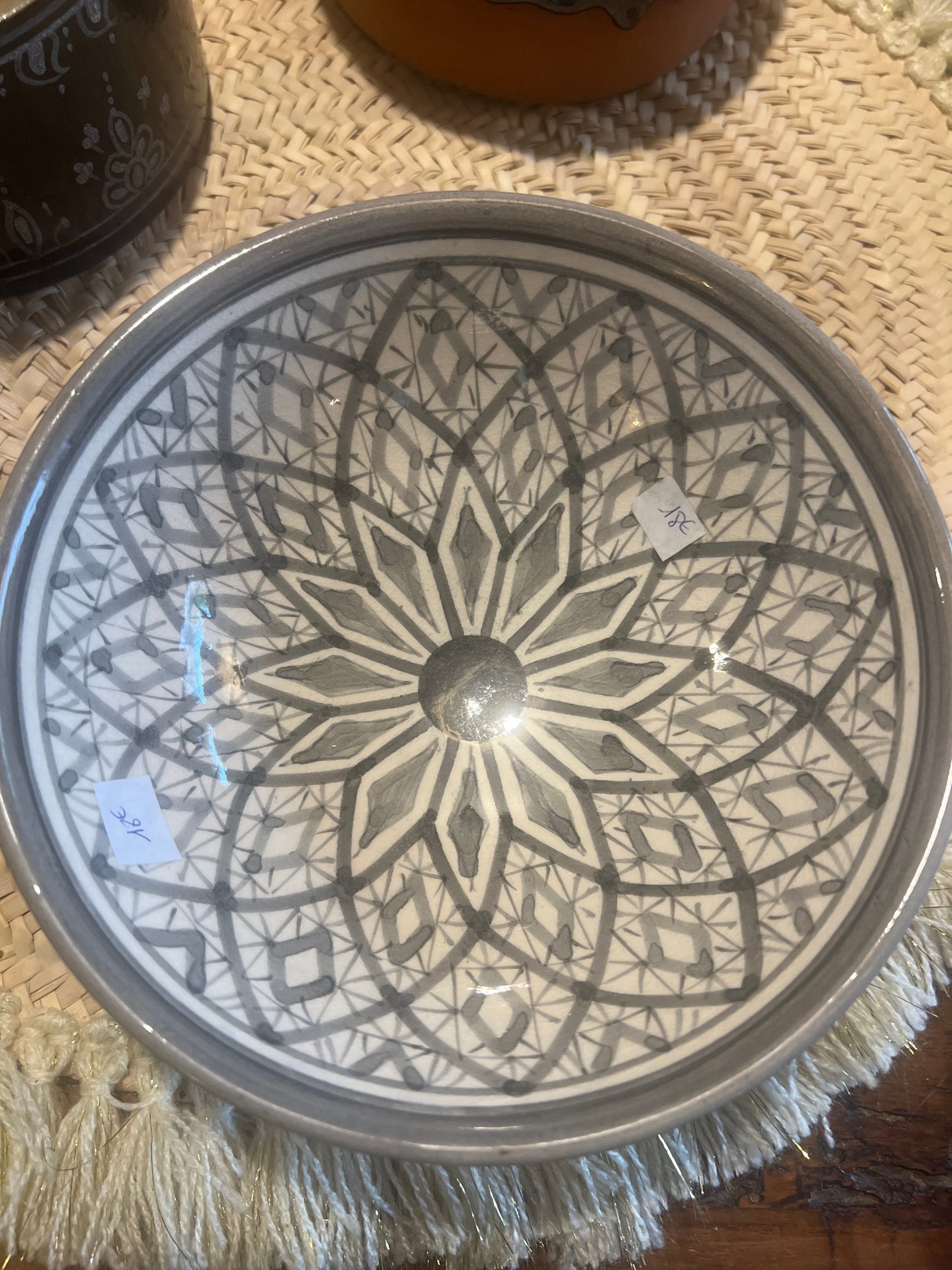 Bol Essaouira en céramique noire Ibeldi Souk – fabrication artisanale – 19 cm