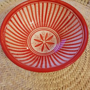 Bol Zagora en céramique bleue Ibeldi Souk – fabrication artisanale – 19 cm