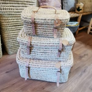 Malle Isaac - cuir & fibres naturelles artisanale