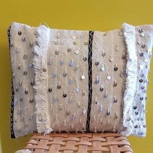 Housse de coussin Handira - Lin