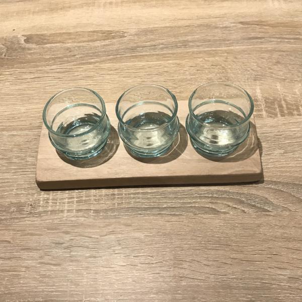 Planche à expresso - noyer – Image 2