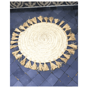 Set de table - paille & raphia