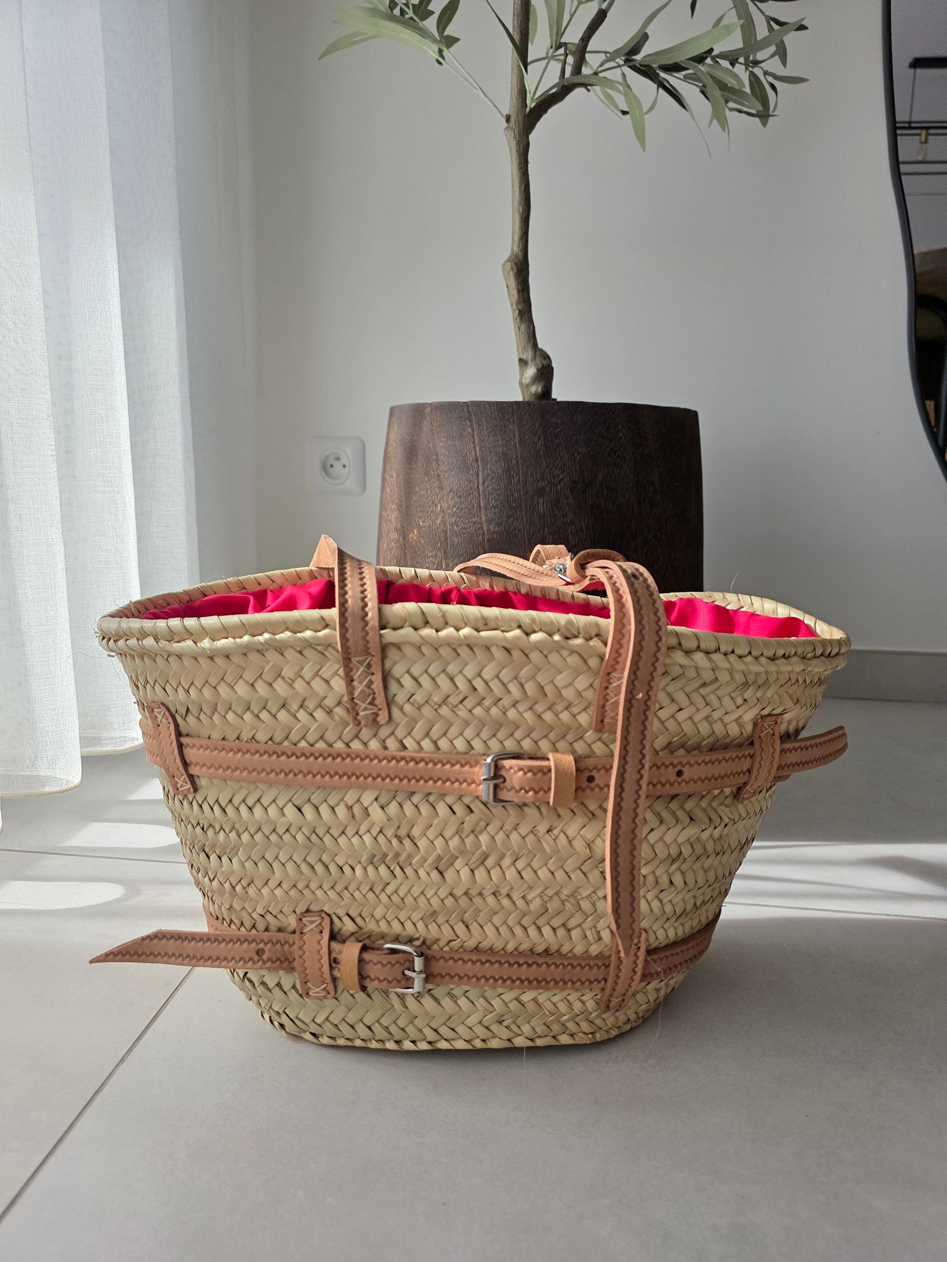 Panier Doublé Rose – Image 2