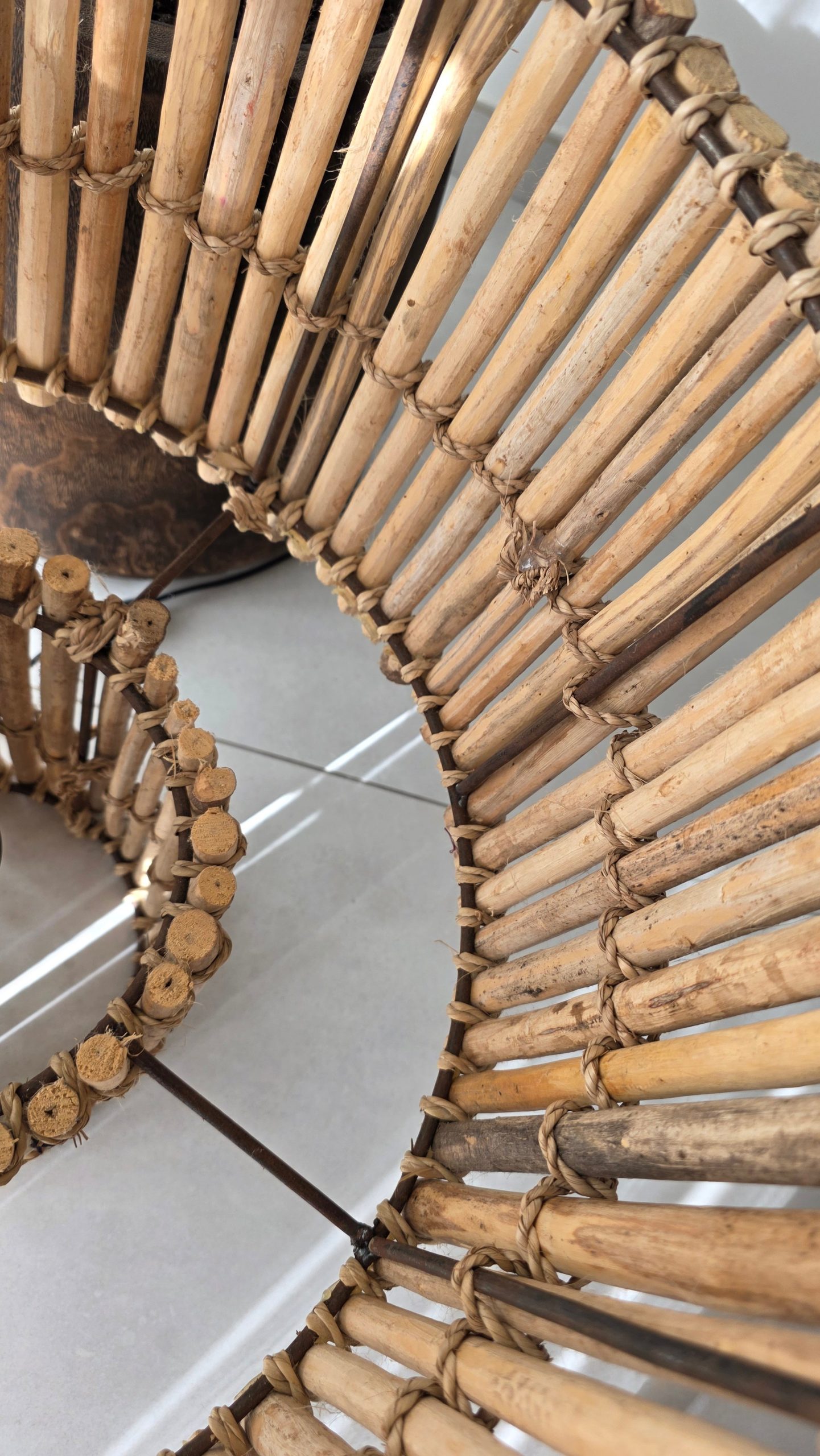 Lampe Artisanale - bois naturel – Image 4