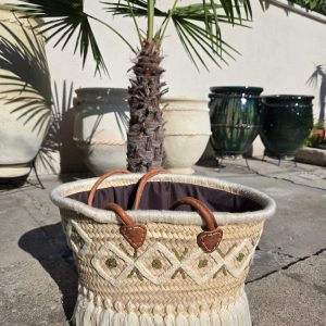 Panier Atlas Frangé