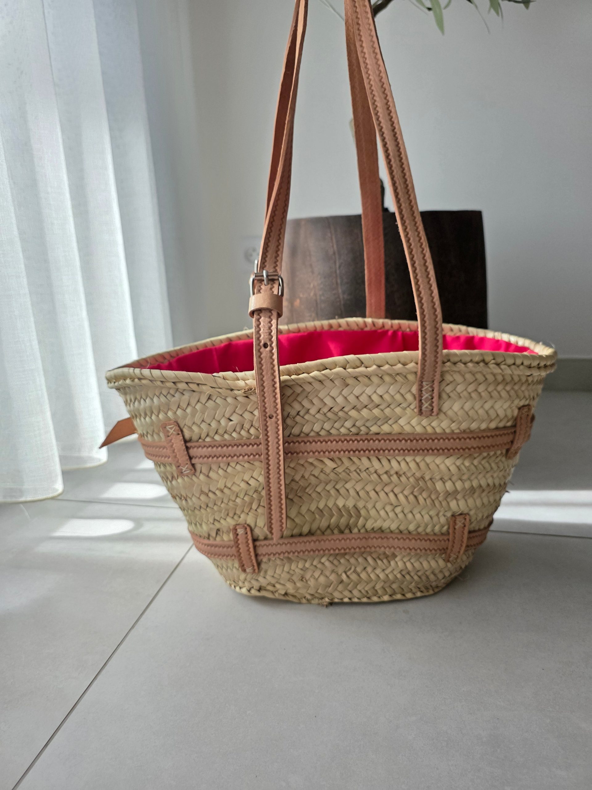 Panier Doublé Rose – Image 3