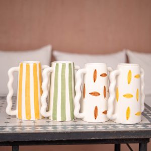 Vase décoratif - céramique artisanale